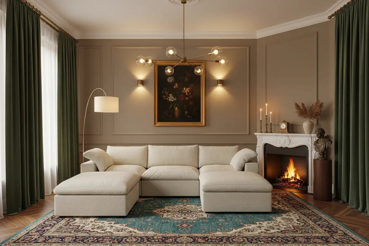 Victorian Style Living Room Lighting And Decor Ideas