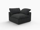 Deluxe Premium Cloud Sectional Sofas Covers | Cotton and Linen Sofa Cover for Side Seat