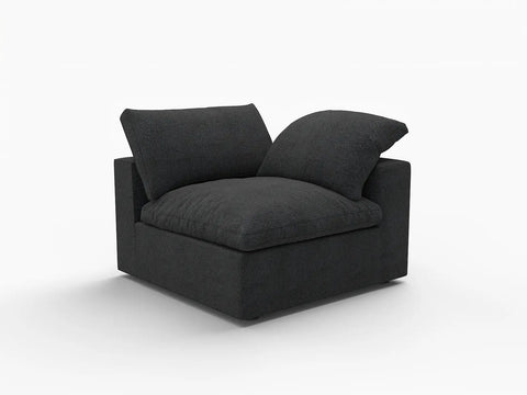 Deluxe Premium Cloud Sectional Sofas Covers | Cotton and Linen Sofa Cover for Side Seat