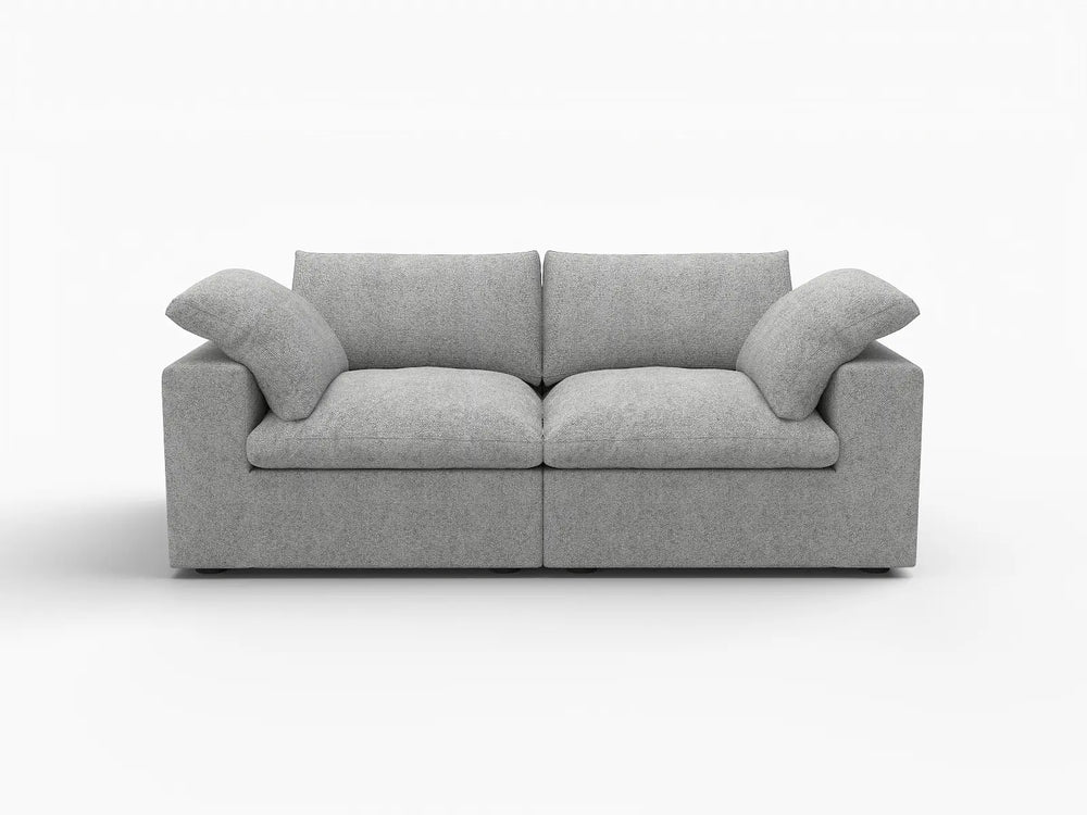 WJS Home 2 PieceCottonandLinenLightGreyLoveseats80Removable_WashableCovers2 Seater_4
