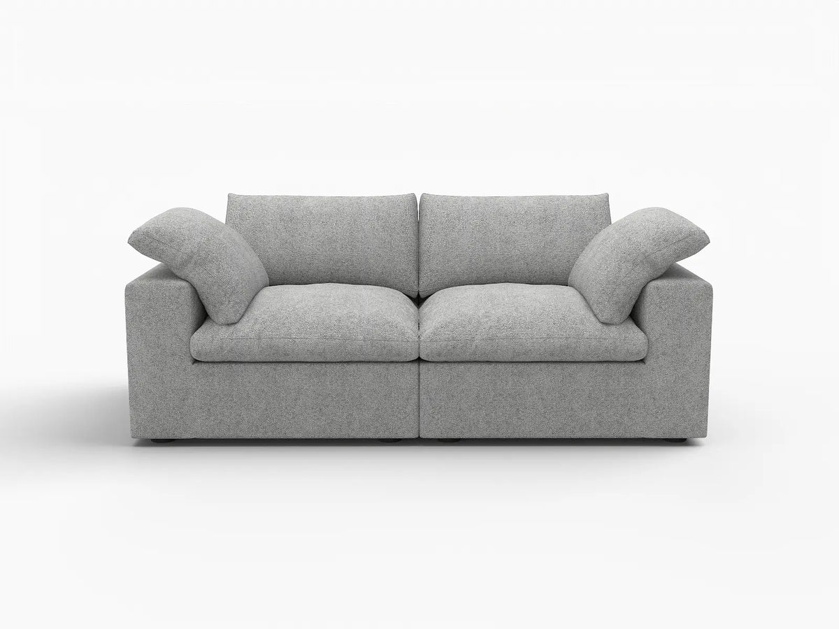 WJS Home 2 PieceCottonandLinenLightGreyLoveseats80Removable_WashableCovers2 Seater_4