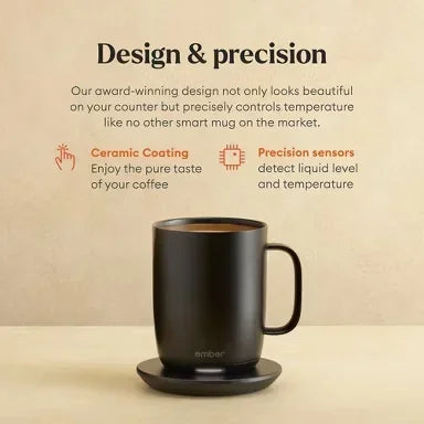 WJS Home New Year Gifts Ideas for Friends Ember Temperature Control Smart Mug