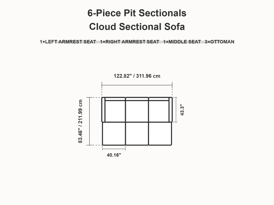 Top View Dimensions
