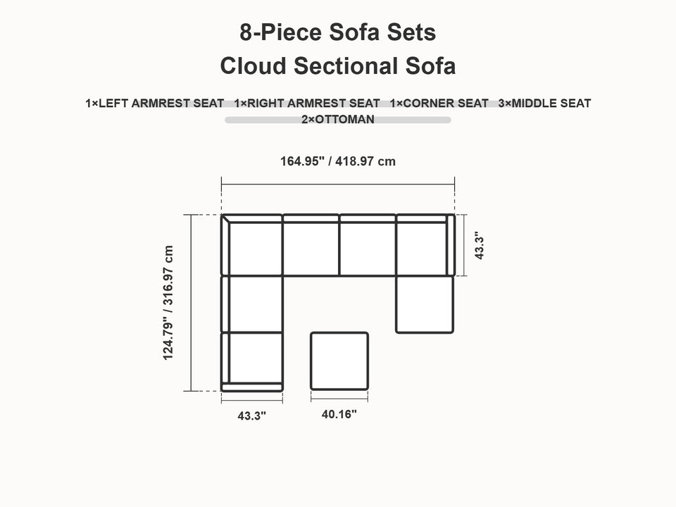 Top View Dimensions