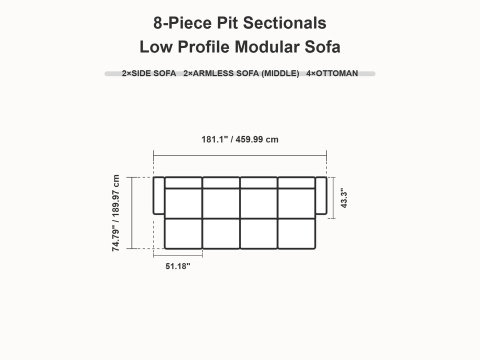 Top View Dimensions