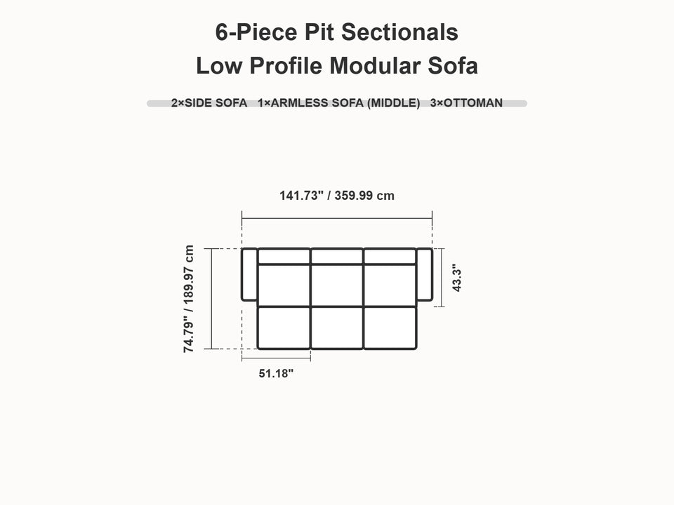 Top View Dimensions