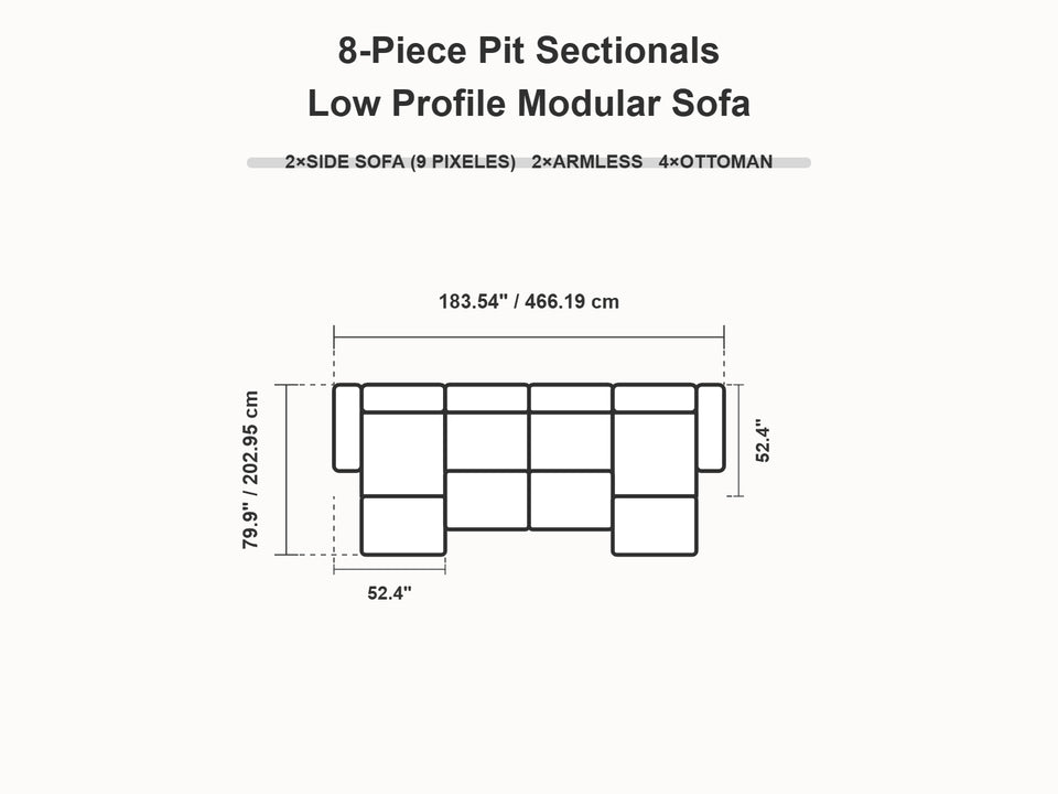 Top View Dimensions