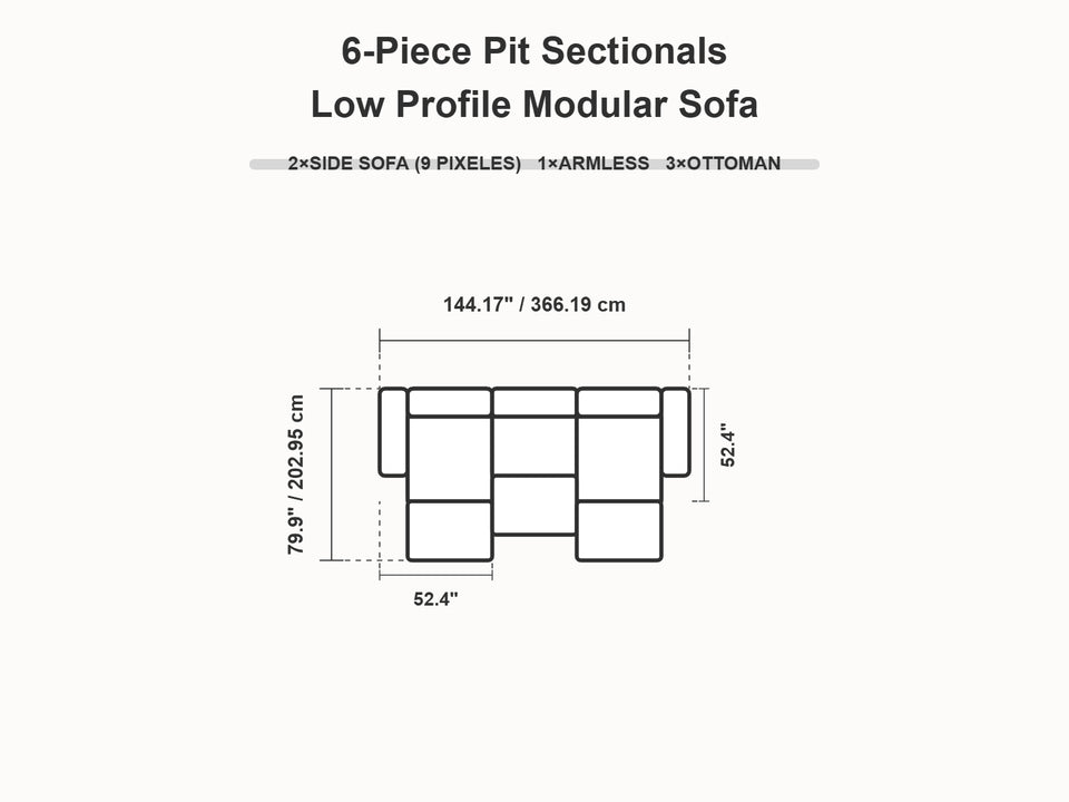 Top View Dimensions