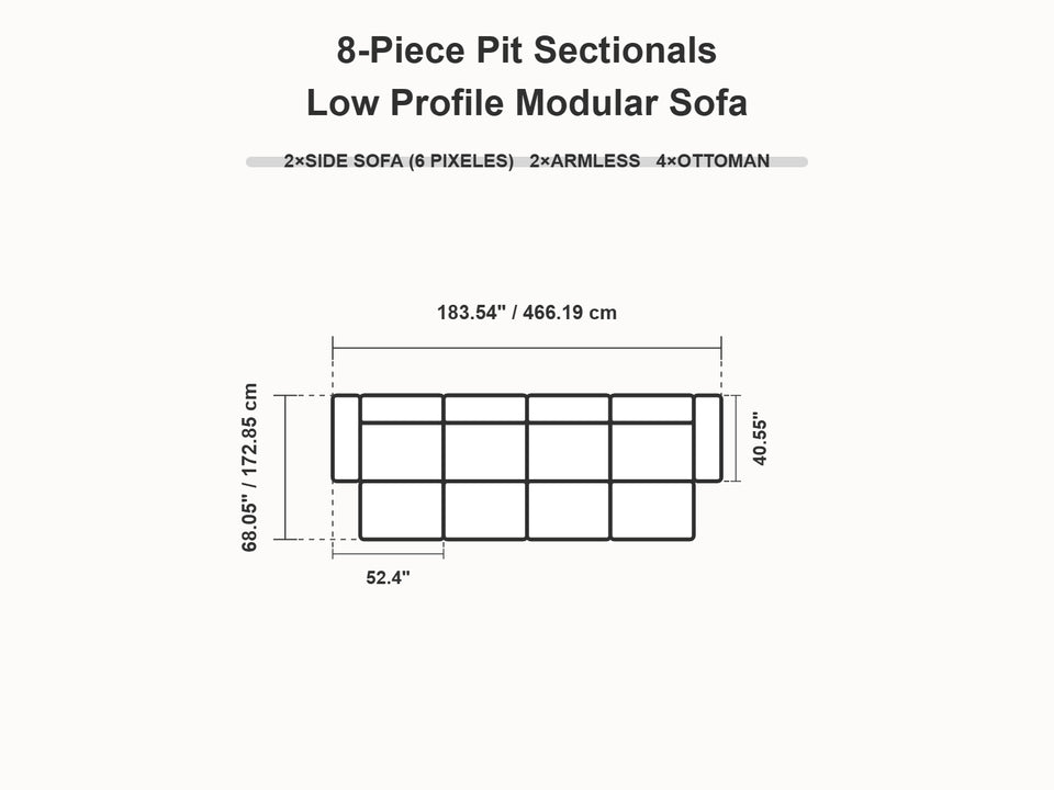 Top View Dimensions