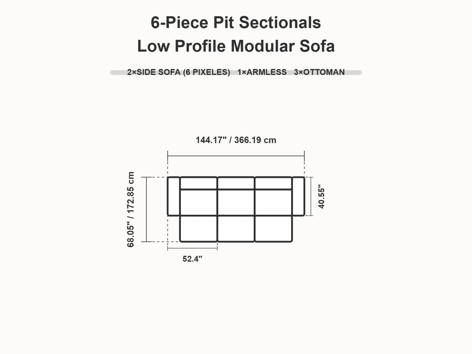 Top View Dimensions