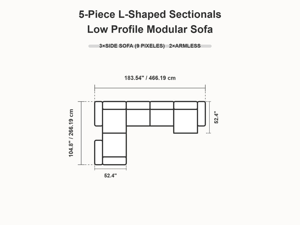 Top View Dimensions