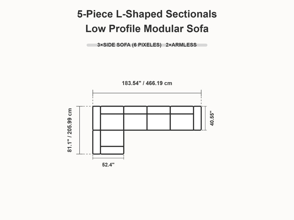 Top View Dimensions