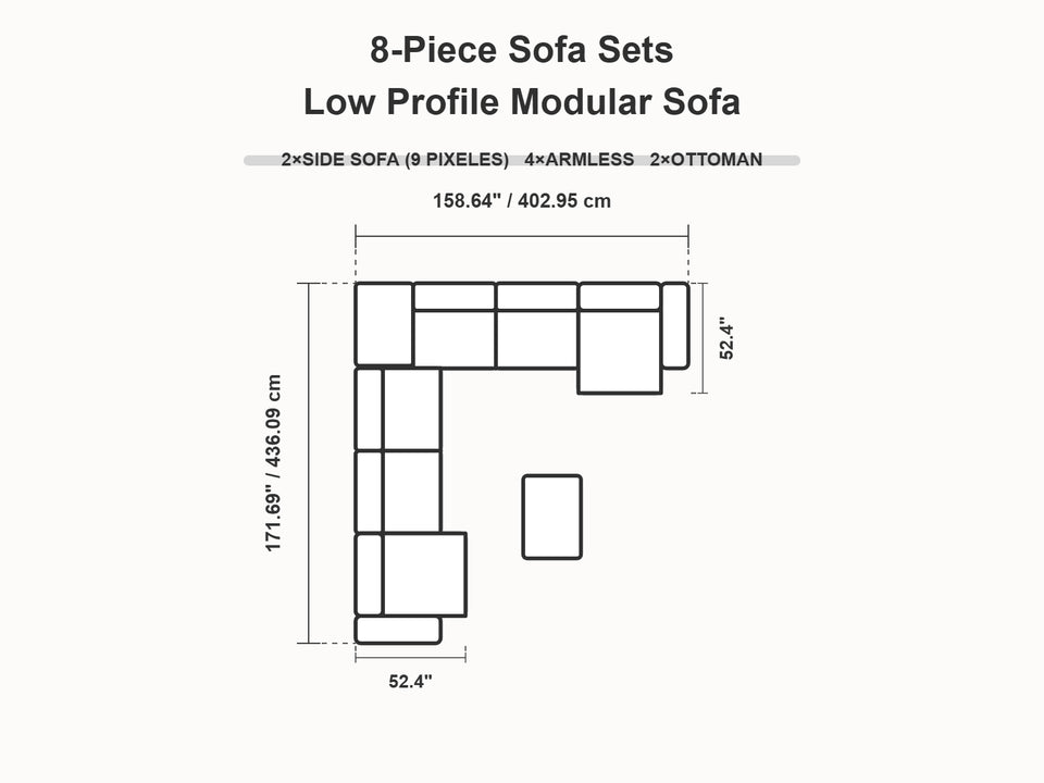 Top View Dimensions