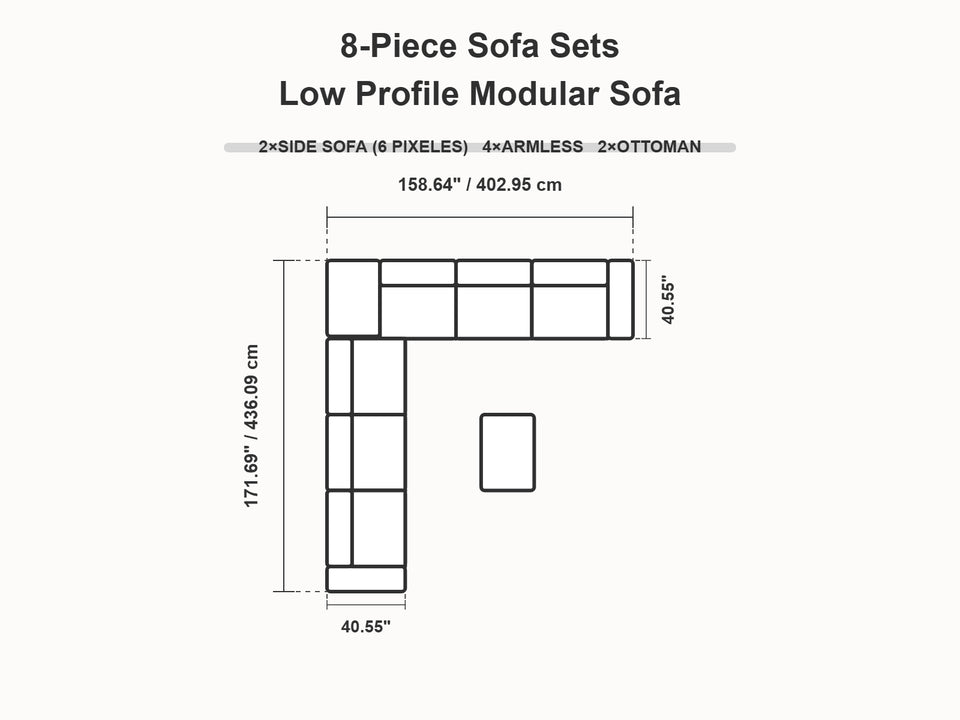 Top View Dimensions
