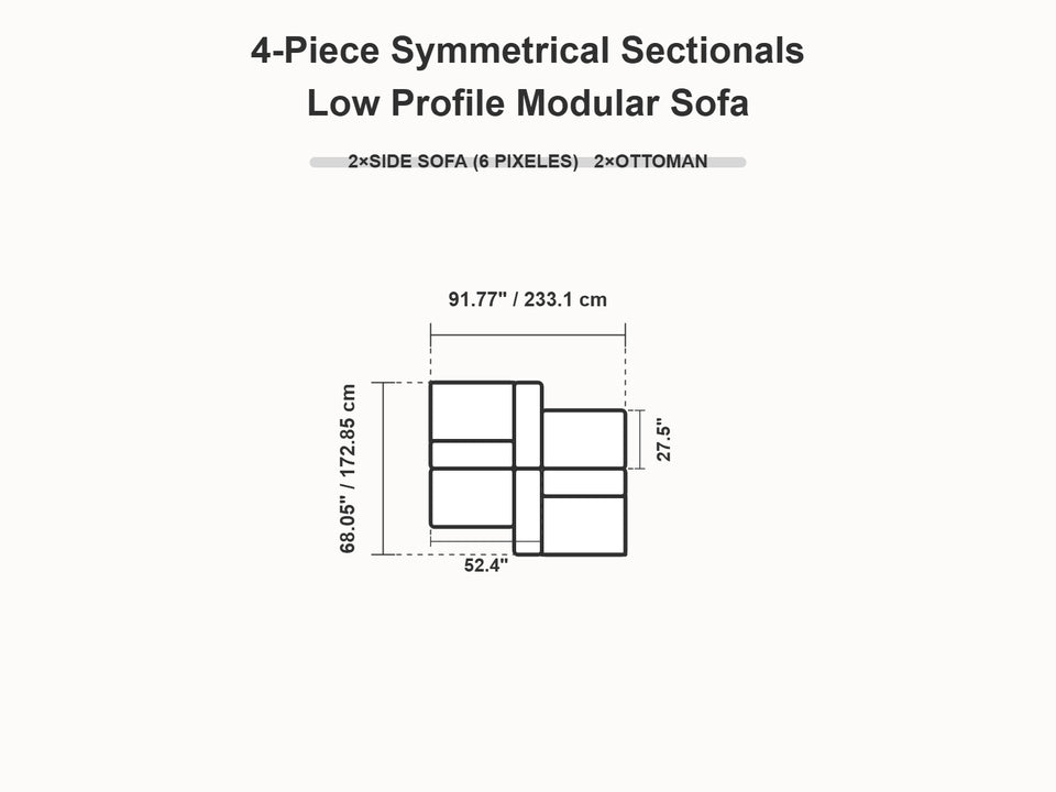 Top View Dimensions