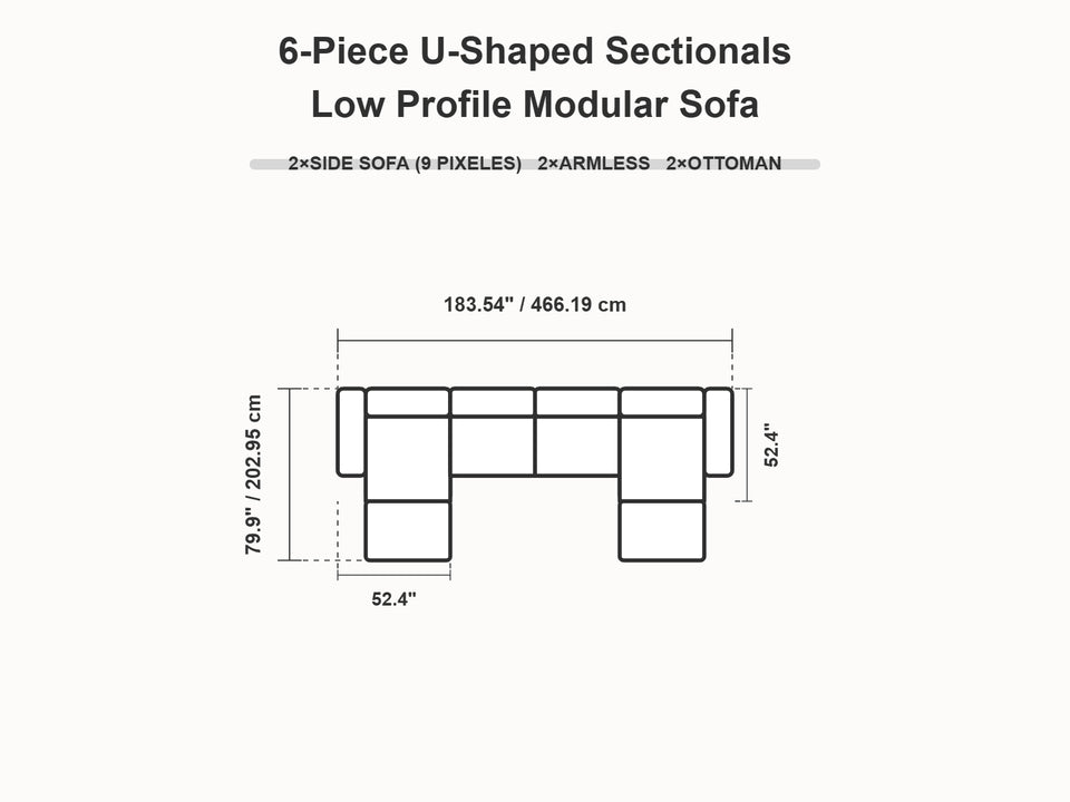 Top View Dimensions