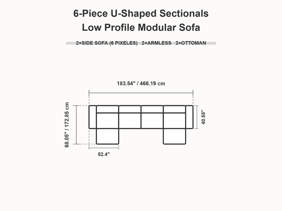 Top View Dimensions