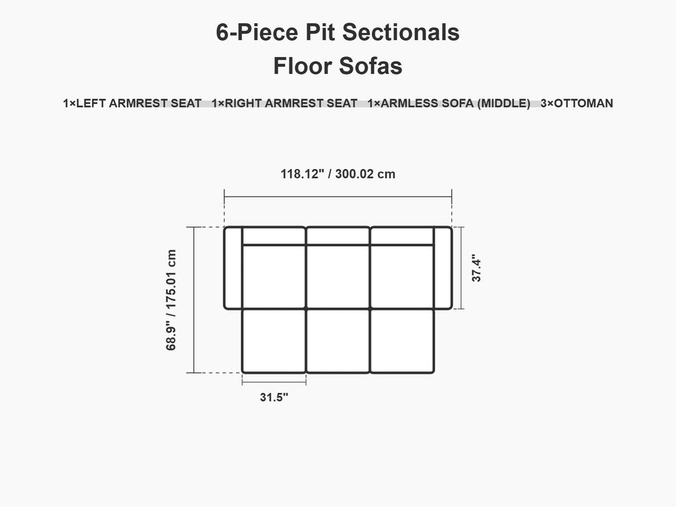 Top View Dimensions