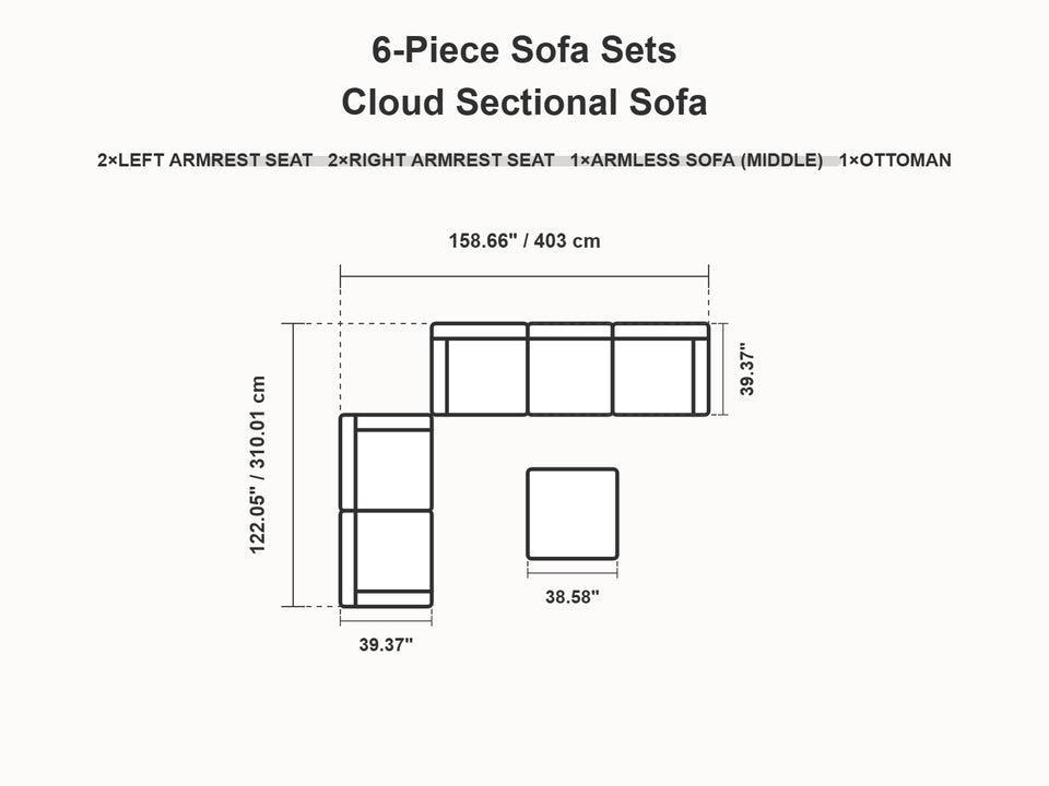 Top View Dimensions