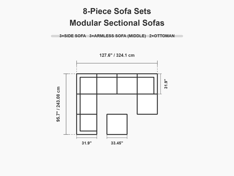 Top View Dimensions