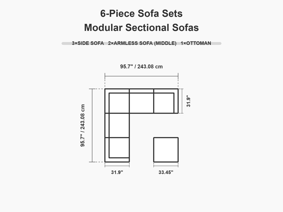 Top View Dimensions