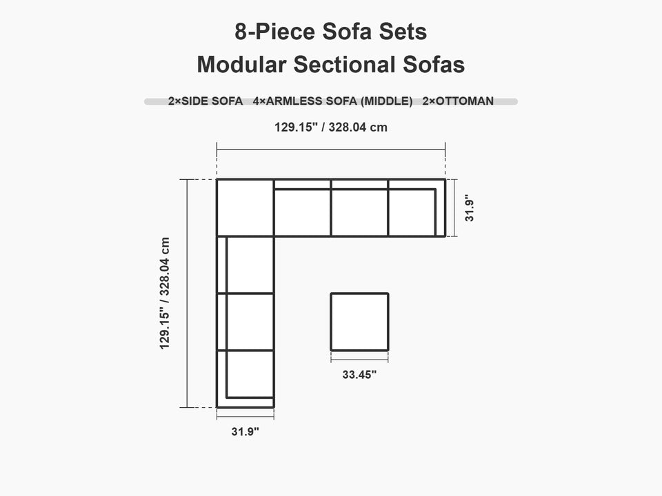 Top View Dimensions