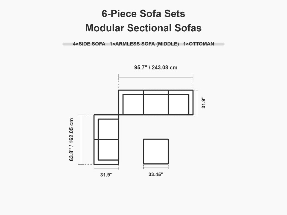 Top View Dimensions