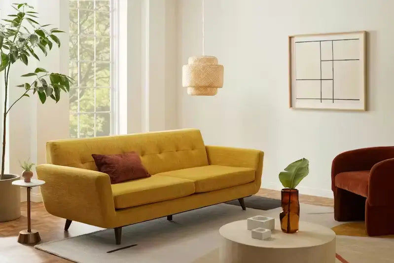 Tipos de sofás y sillones modernos de mediados de siglo de WJS Home