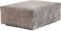 Matrix Modern Modular Sofas | Brown Corduroy Ottomans