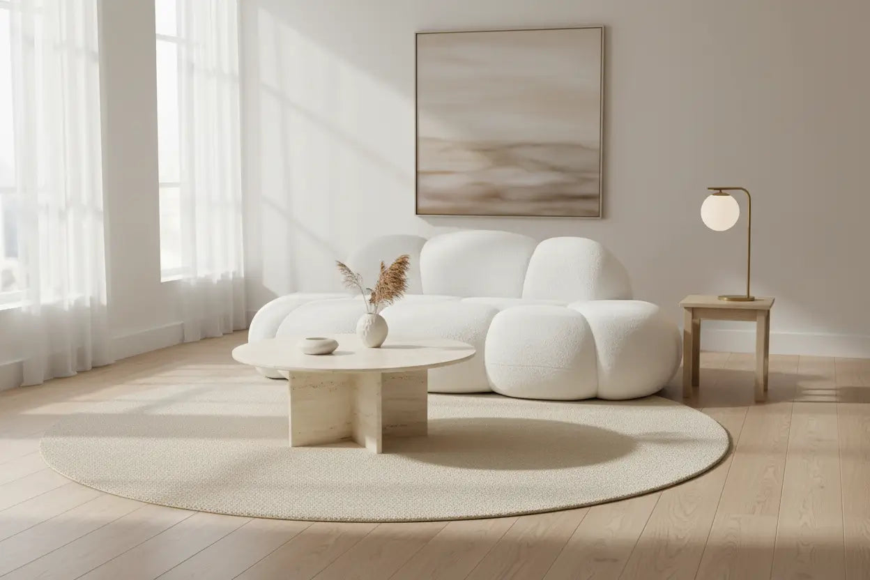 What to Buy Alongside Your Curved Sofa