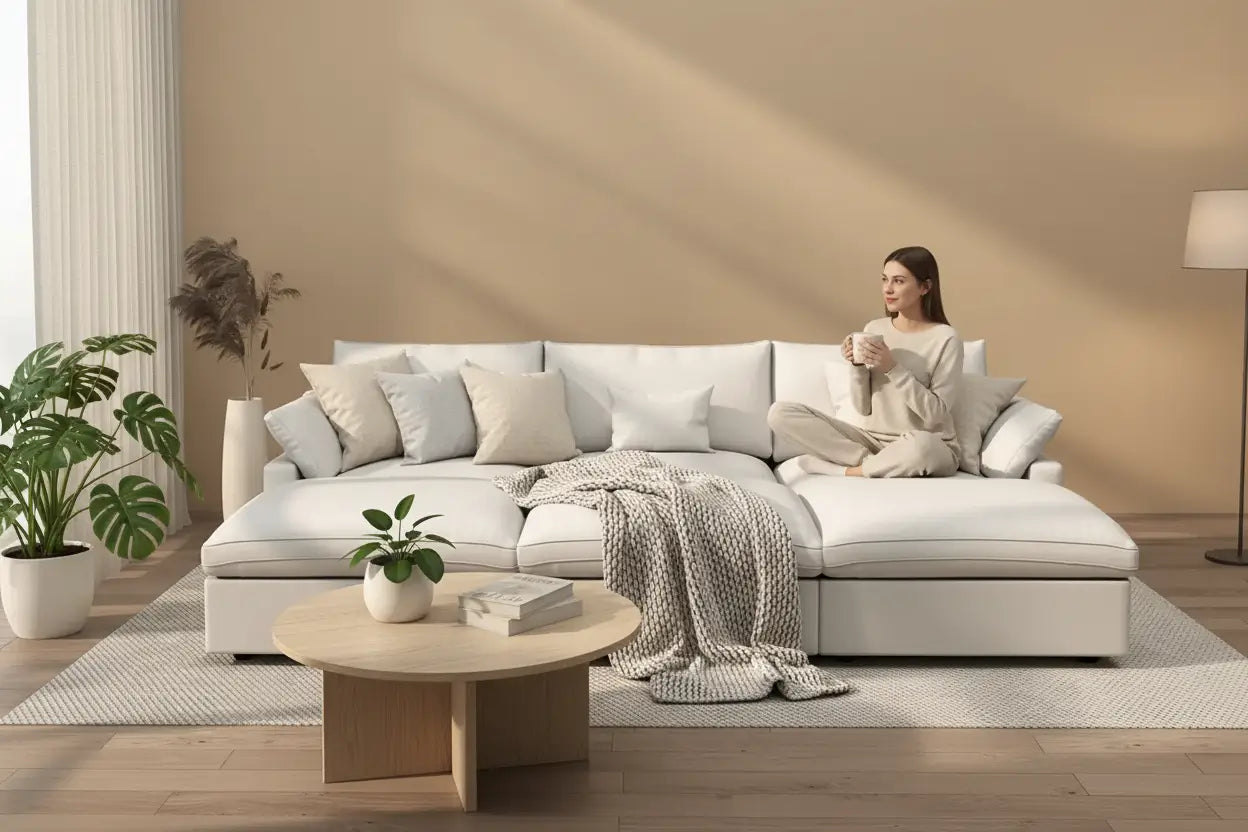 What Is a Deep Seat Sofa?