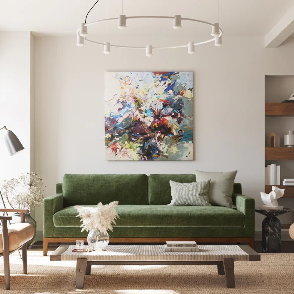 Zyon Velvet Sofa — Best for Small Spaces