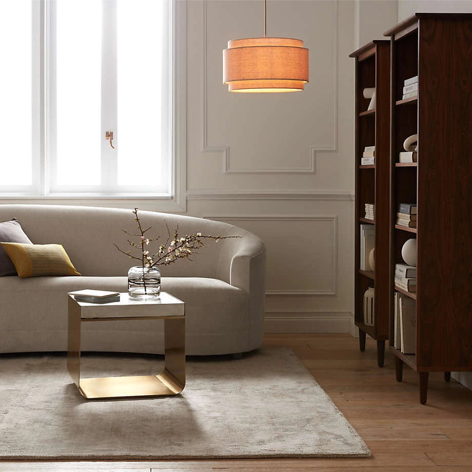sofa vs. settee:  Crate & Barrel Infiniti Settee