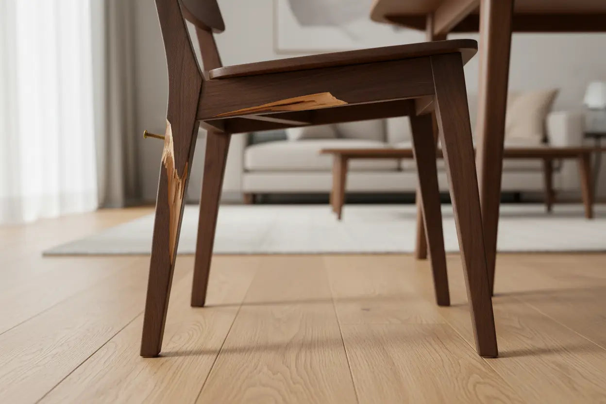 when is a good time to replace furniture - structural instablility