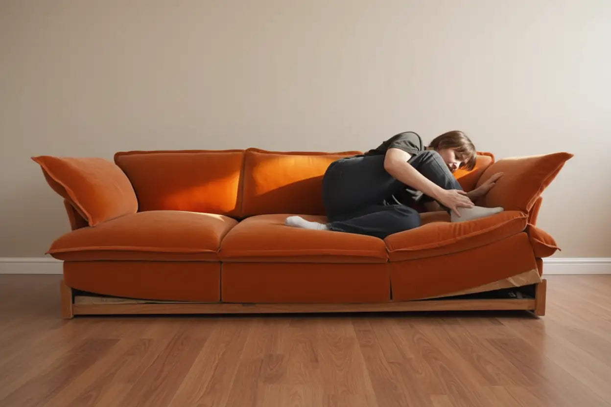 when to replace furniture - severe sagging or loss of support